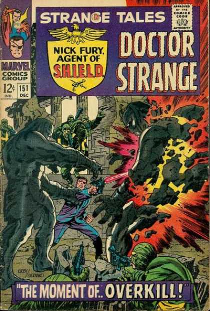 Strange Tales 151 - Jack Kirby, Jim Steranko