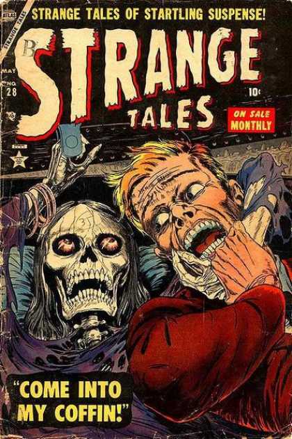 On Sale Monthly - May - No28 - Come Into My Coffin - Fight Strange Tales 28 - On Sale Monthly - May - No28 - Come Into My Coffin - Fight