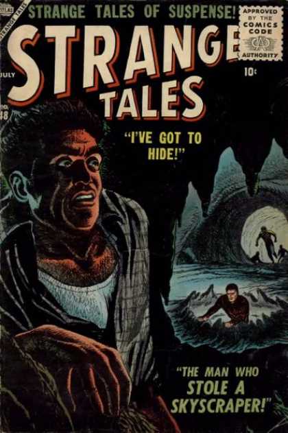 Strange Tales 48 - Suspense - Hide - Skyscraper - Cave - The Man Who Stole