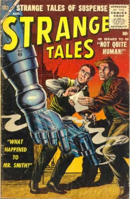 Bill Everett Strange Tales 49 - Bill Everett