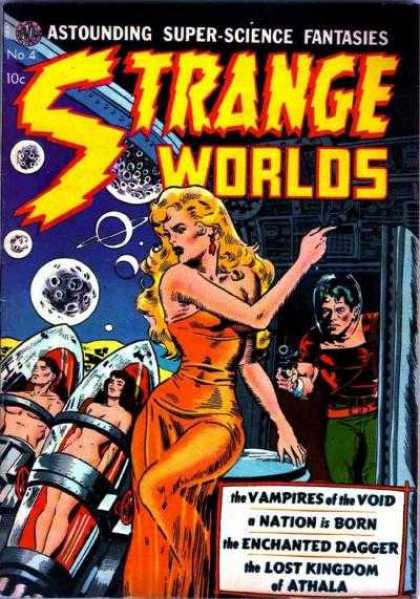 Strange Worlds 4 - Astounding - Vampires - Void - Nation - Kingdom - Jack Kirby