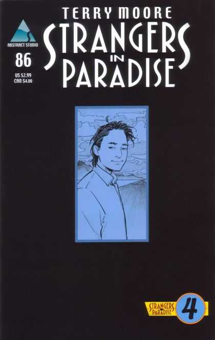 Strangers in Paradise 86 - Terry Moore - Abstacts Studio - 86 - Us 299 - 4 - Brian Miller
