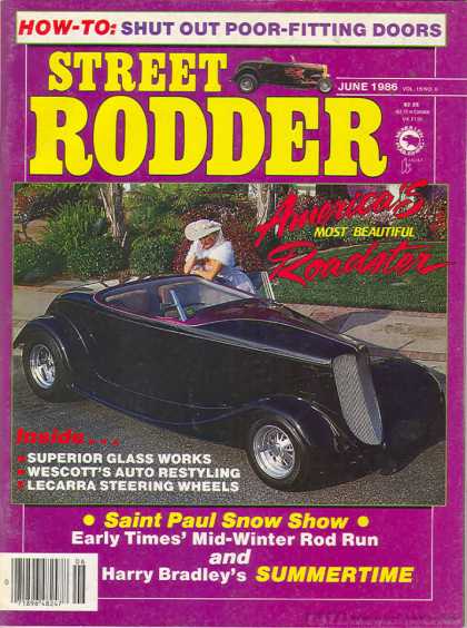 Street Rodder - June 1986