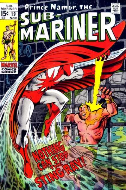 Sub-Mariner (1968) 19 - Sub Marine - Power - Action - Marvel - Prince