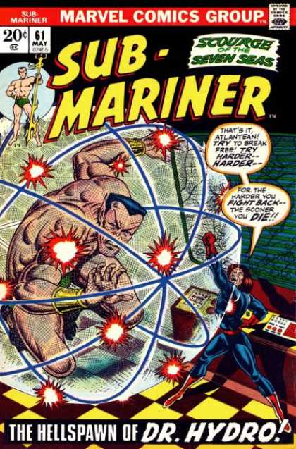 Sub-Mariner (1968) 61 - Scourge - Harder - Marvel - Hydro - Hellspawn - Bill Everett