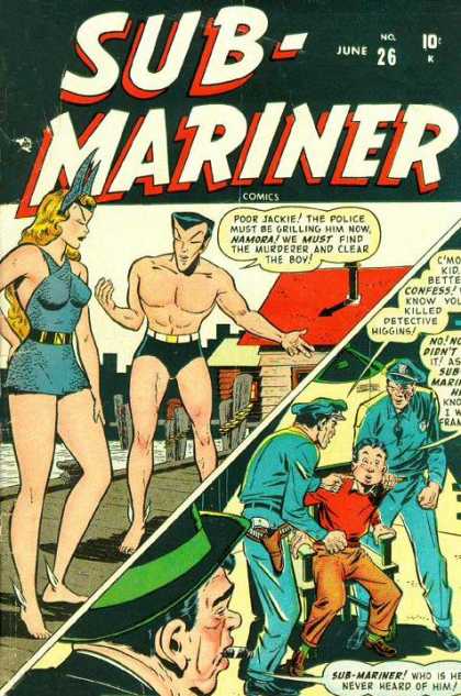 Submariner 26 - Submariner - Hostage - Bikini - Issue 26 - Police