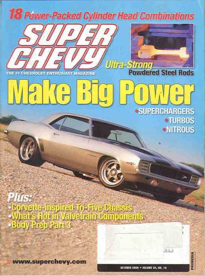 Super Chevy - October 2005