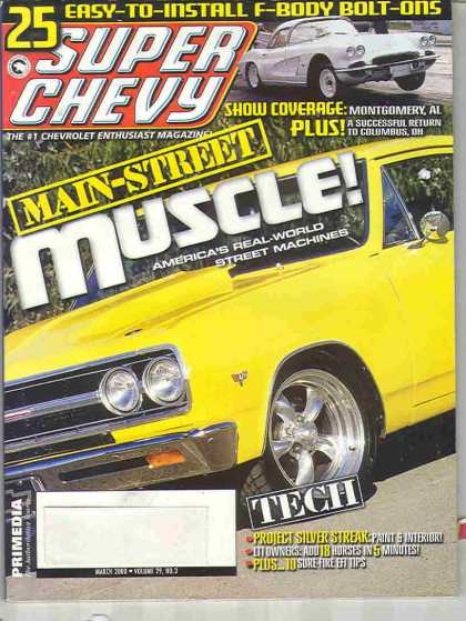 Super Chevy - March 2000
