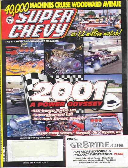 Super Chevy - January 2001