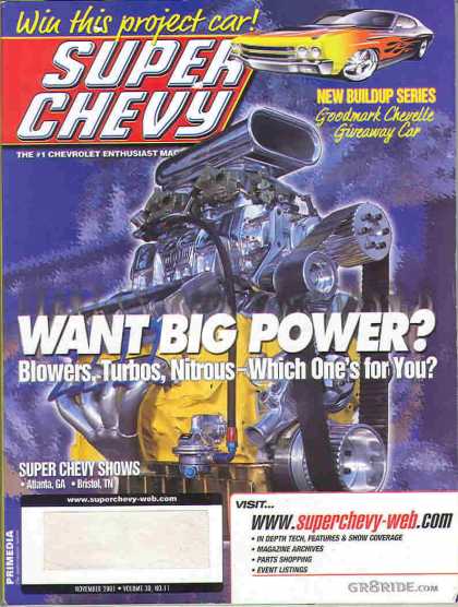 Super Chevy - November 2001