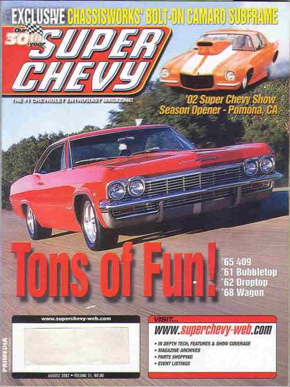 Super Chevy - August 2002