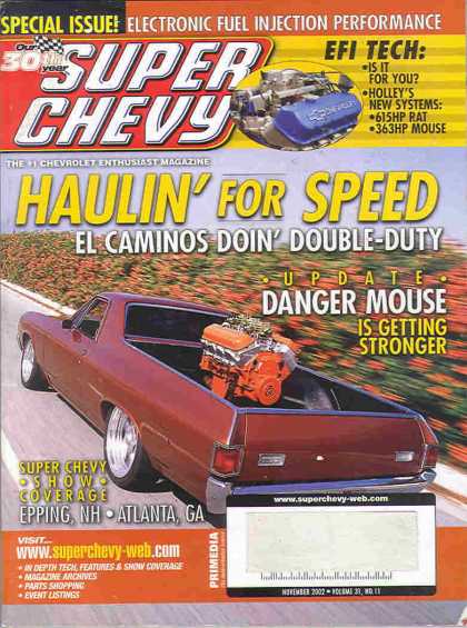 Super Chevy - November 2002