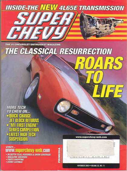 Super Chevy - November 2003