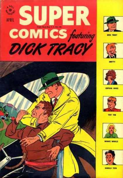 Super Comics 107 - Dick Tracy - April - Emitty - Tiny Tim - Karole Teen