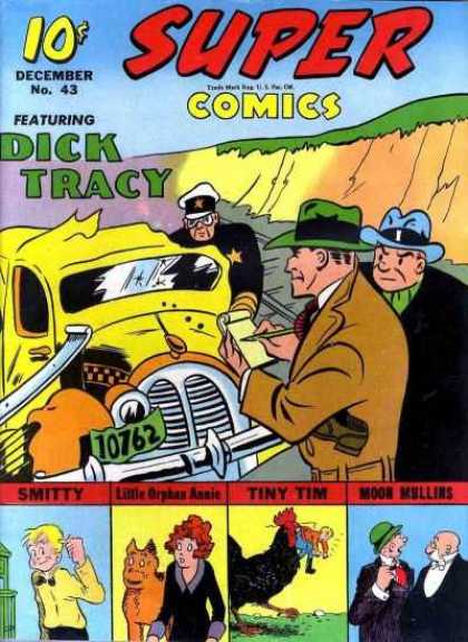 Super Comics 43 - Super Comics - Dick Tracy - Smitty - Tiny Tim - Car Crash