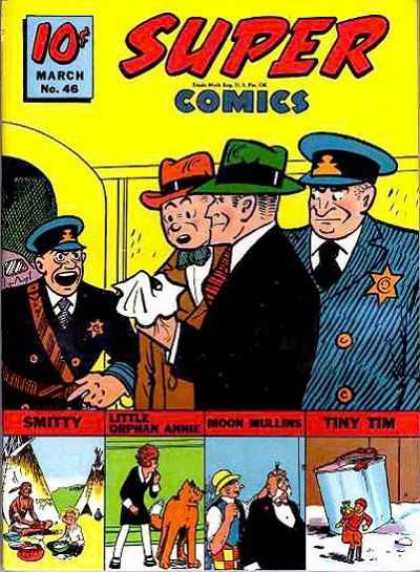 Super Comics 46 - Mystery Story - Criminal - Police - Criminal Investigation Department - Thrilling