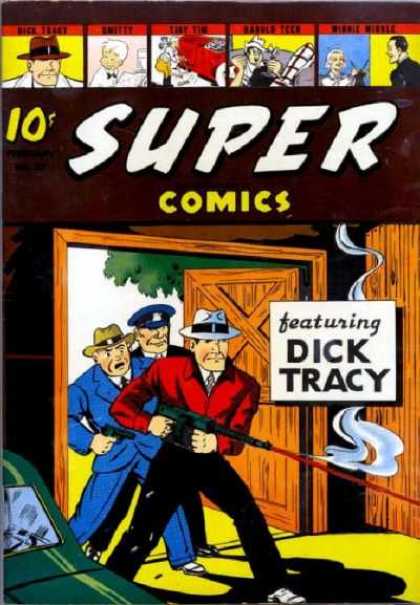 Super Comics 57 - Gun - Police - Comics - Super - Featuring