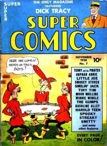 Super Comics 7 - Smiling Jack - Smitty - Moon Mullins - Spooky - Streaky
