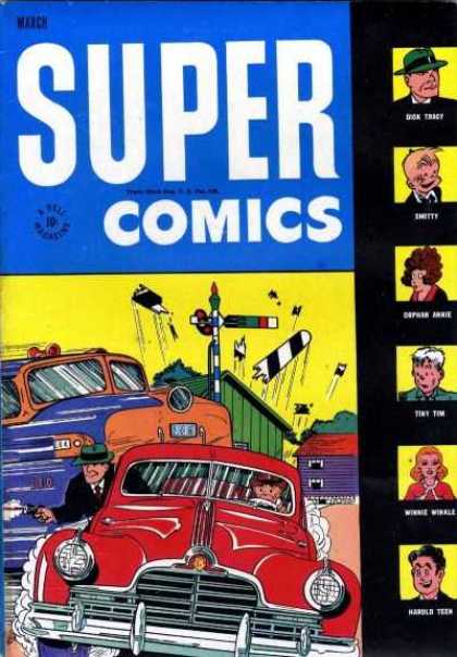 Super Comics 94 - Hat - Baby Face - Car - Truck - Traffic Signal