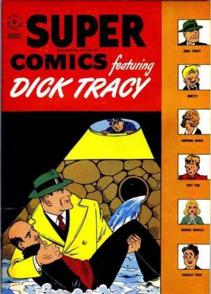 Super Comics 99 - Dick Tracy - Detective - Sewer - Rescue - Tiny Tim