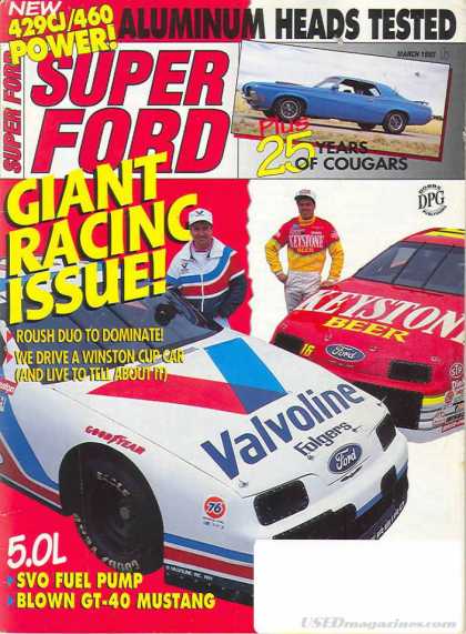 Super Ford - March 1992