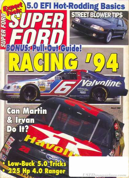 Super Ford - March 1994
