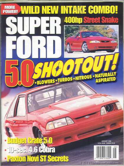 Super Ford - August 1998