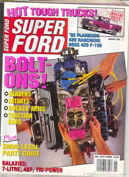 Super Ford - January 1992