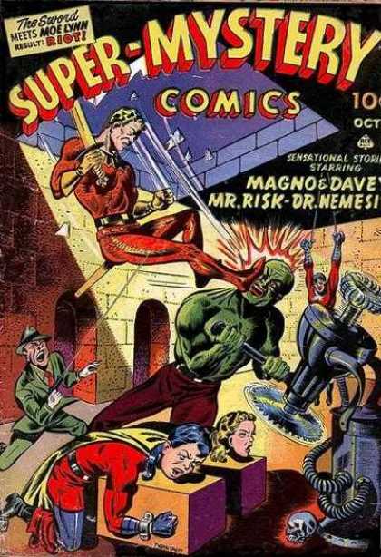 Super-Mystery Comics 18 - Magno - Davey - Mr Risk - Dr Nemesis - Prisoners