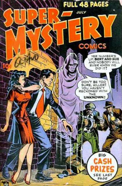 Super-Mystery Comics 42 - Guns - Ghost - Super Mystery Comics - Bert And Sue - Unknown