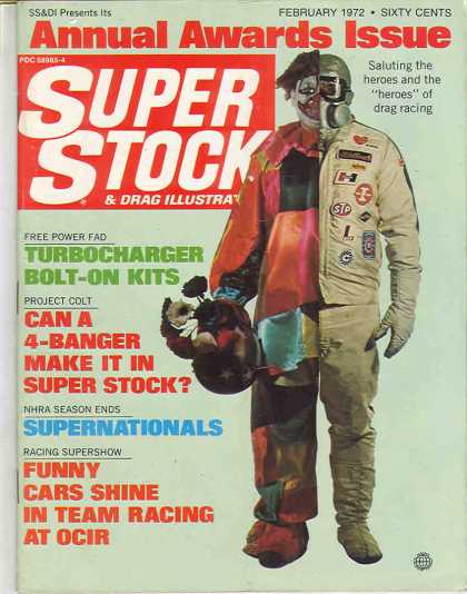 Super Stock & Dragster Illustrated - February 1972