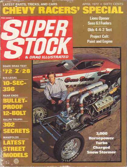 Super Stock & Dragster Illustrated - April 1972
