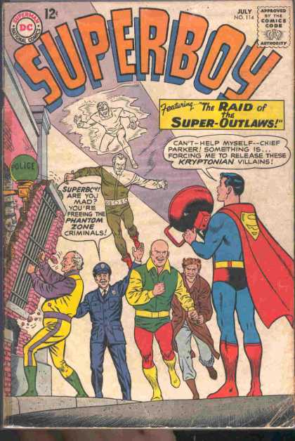 Superboy 114 - Super-outlaws - Curt Swan
