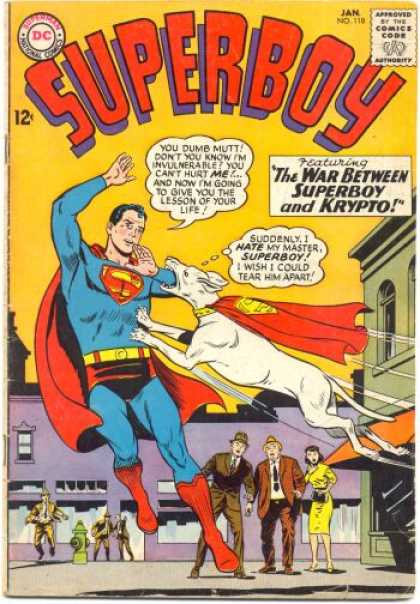 Superboy 118 - Dog - Superman - Krypto - Yellow - Curt Swan, Sheldon Moldoff