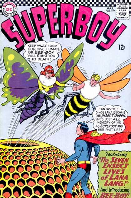 Superboy 127 - Bee-boy - Hive - Curt Swan