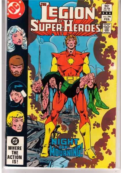 Superboy - Legion of Super-Heroes - Dc - Costume - Legion Of Superheroes - Death - Night Of Mourning