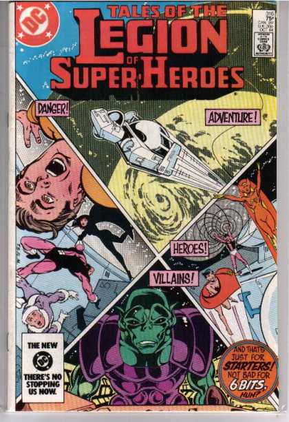 Superboy - Legion of Super-Heroes - Tales Of The Legion - Alien - Space - Zero Gravity - Spaceship