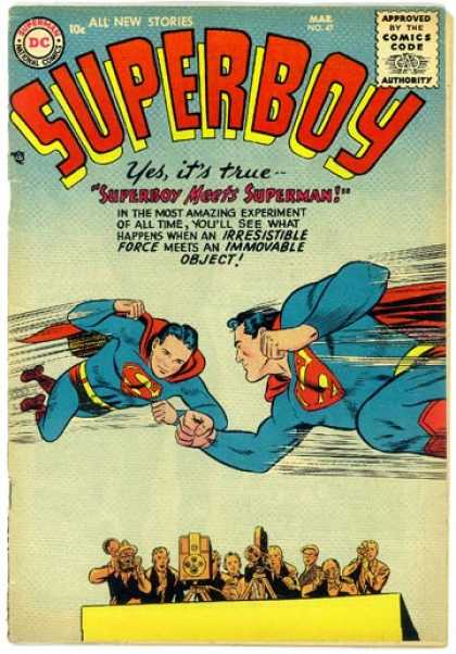 Superboy 47 - Superman - Spin Off - Superhero - Comic - Dc - Curt Swan, Tom Grummett