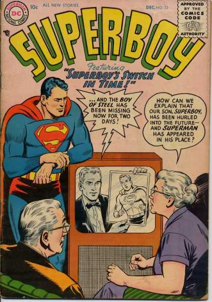 Superboy 53 - Ma Kent - Pa Kent - Superman - Tv - Boy Of Steel - Curt Swan, Tom Grummett