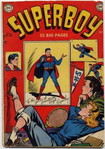 Superboy 6 - Girls - 52 Big Pages - Dc - Smallville High - Posters - Kevin Maguire, Tom Grummett