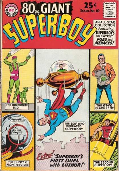 Superboy 80 - Kryptonite Kid - Luthor - Clark Kent - Curt Swan, Tom Grummett
