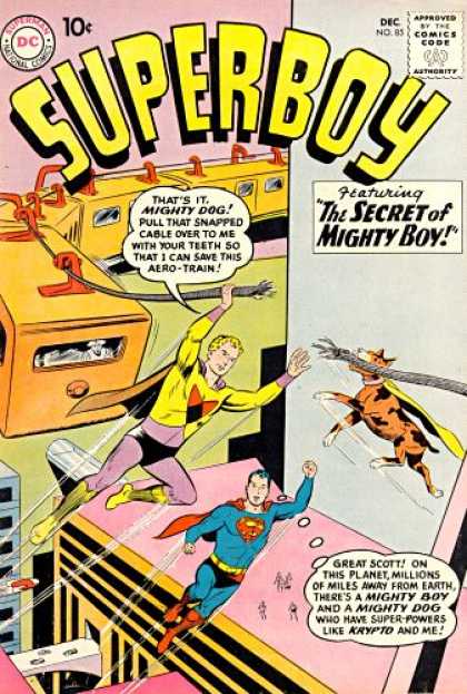Superboy 85 - Mighty Dog - Mighty Boy - Great Scott - Krypto - The Secret - Curt Swan, Pascal Ferry