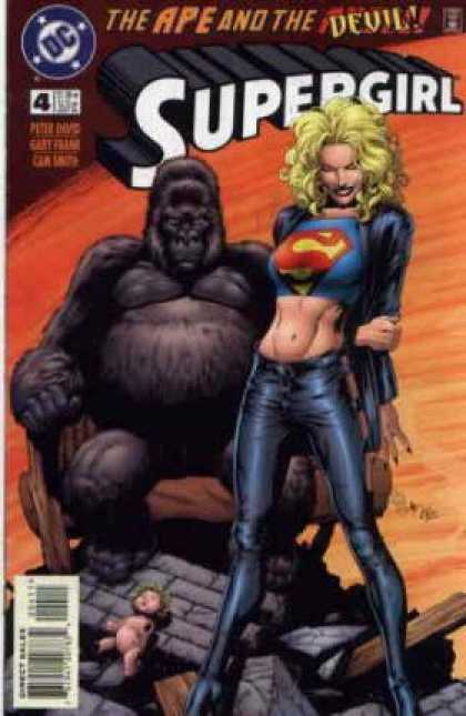 Supergirl 4 - Dc - Blonde - Babe - The Ape And The Devil - Gorilla - Gary Frank, Kerry Gammill