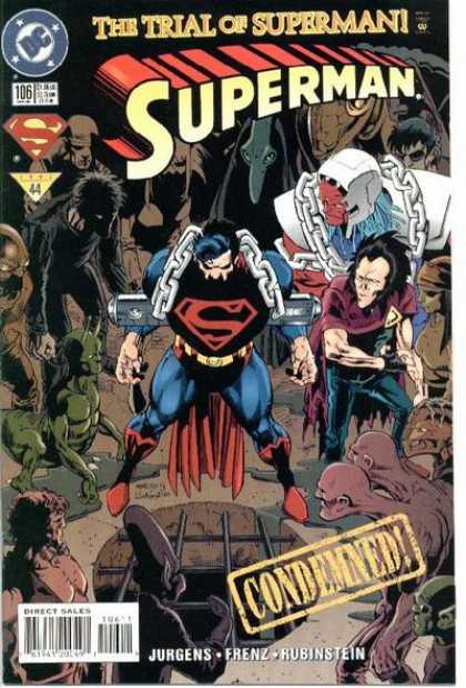 Superman (1987) 106 - Trial - Condemned - Chains - Dan Jurgens