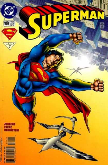 Superman (1987) 109 - Seagulls - City - Birds - Dan Jurgens