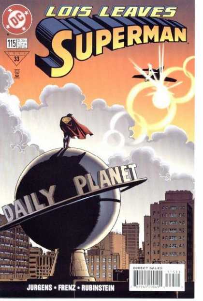 Superman (1987) 115 - Daily Planet - Plane