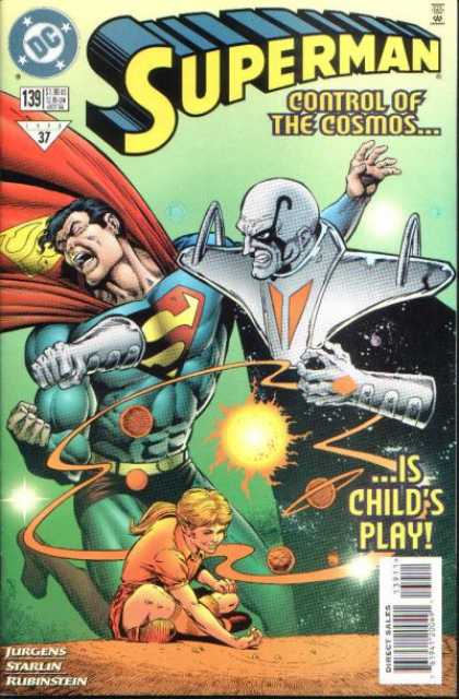 Superman (1987) 139 - Jurgens - Child - Issue 139 - Dc Comics - Control Of The Cosmos - Dan Jurgens