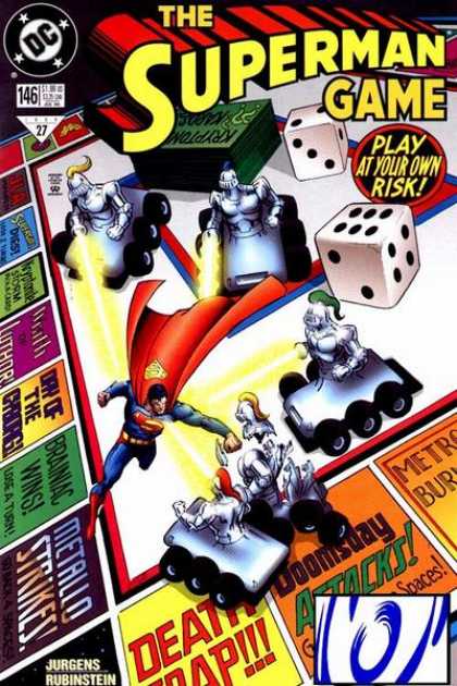 Superman (1987) 146 - Game - Dice - Monopoly - Doomsday
