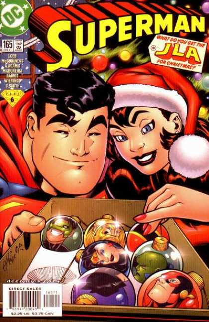 Superman (1987) 165 - Christmas - Santa - Flash - Ed McGuinness