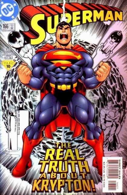 Superman (1987) 166 - New Power - Fighter - The Saver - Solider - Earth Saver - Ed McGuinness